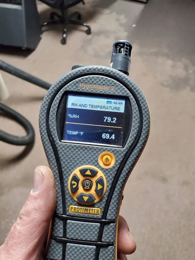 Moisture meter humidity assessment for Fire & Smoke Damage Restoration in Mountain Brook